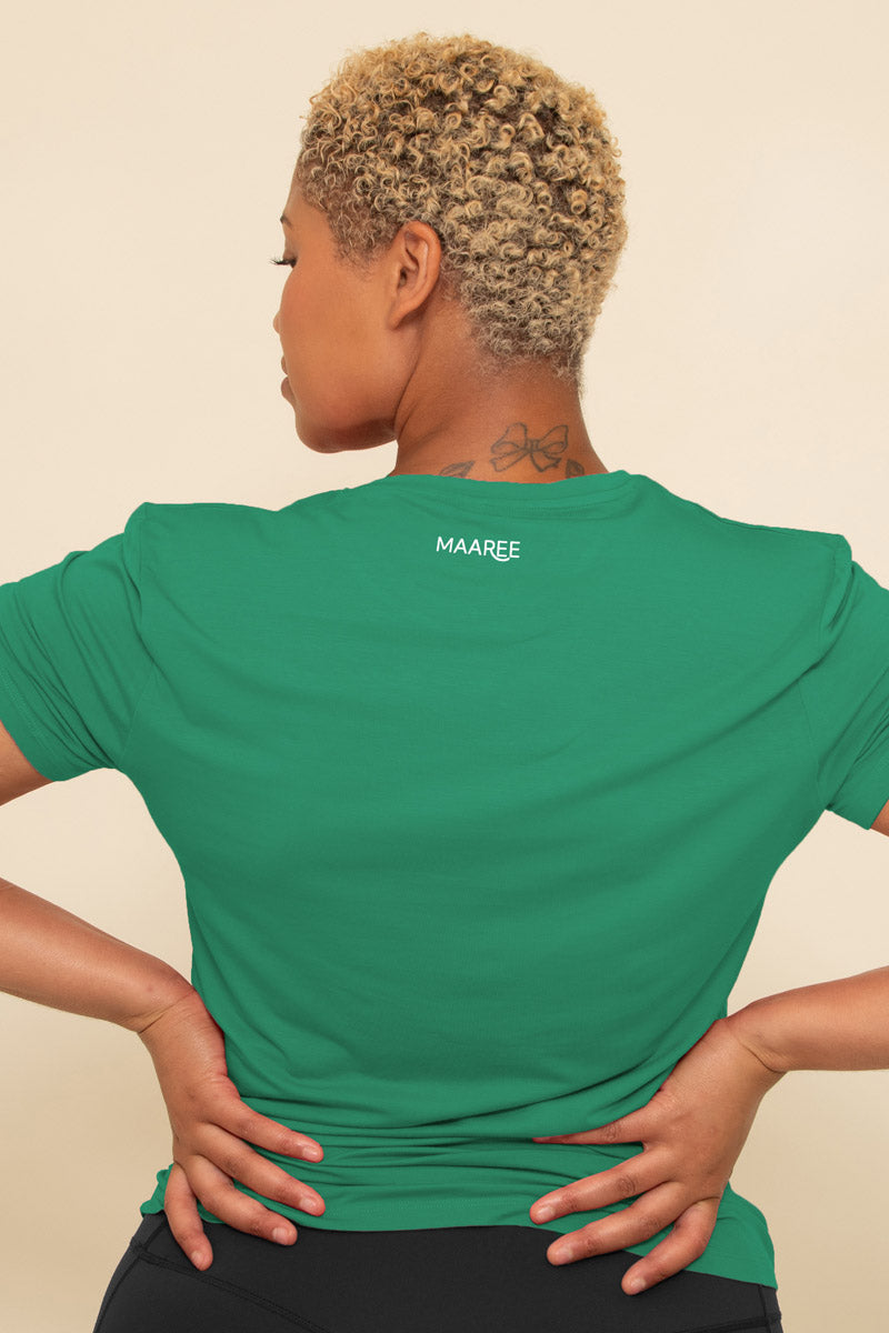 Maaree emerald green mighty t-shirt