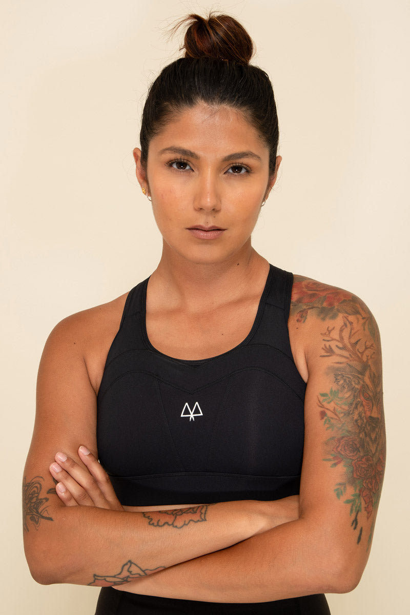 Maaree empower sports bra black
