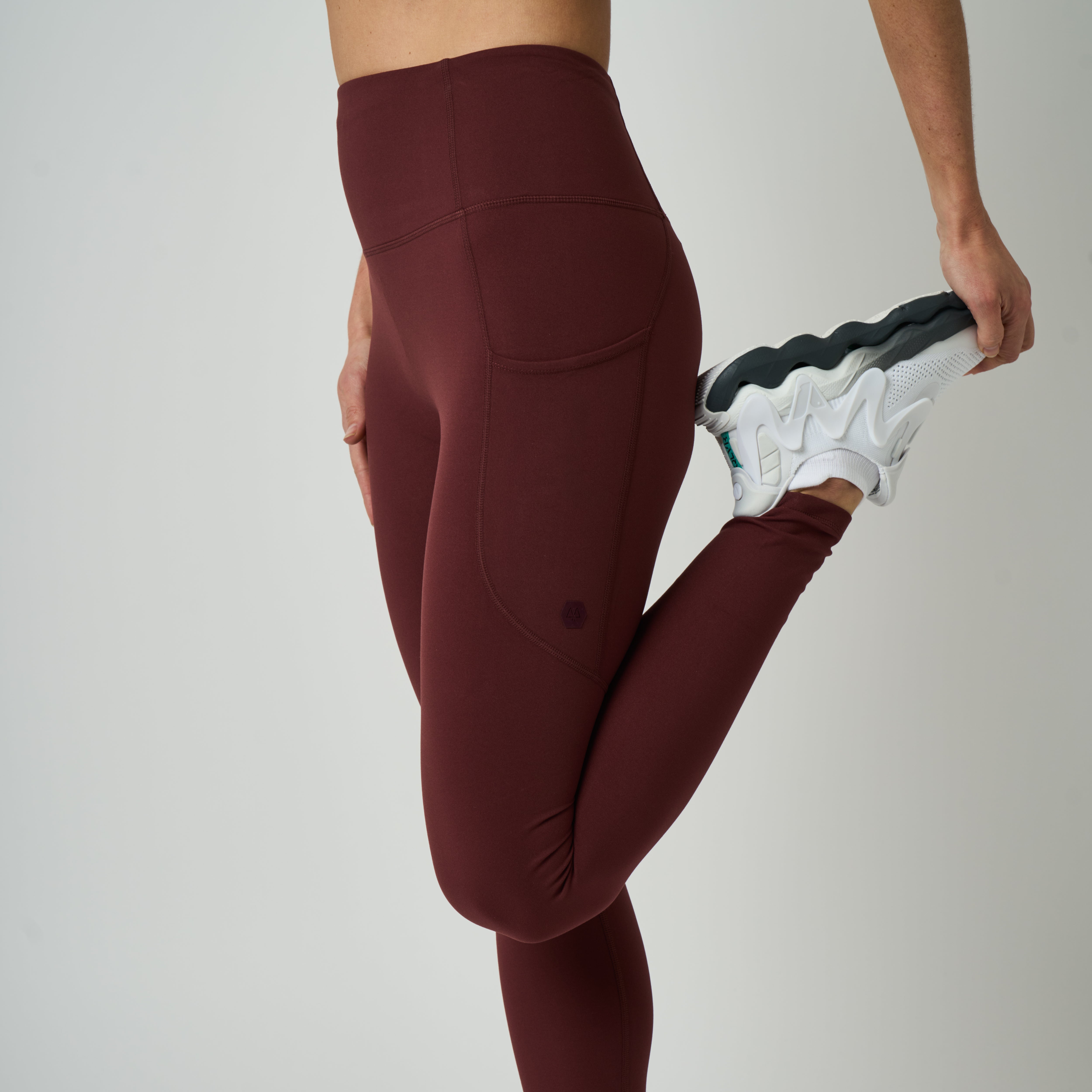 Uplift Pocket Legging - Burgundy