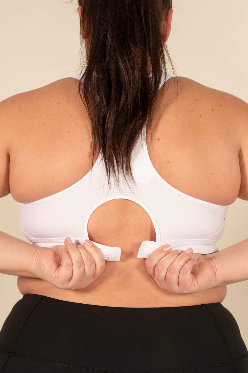 Maaree empower sports bra white
