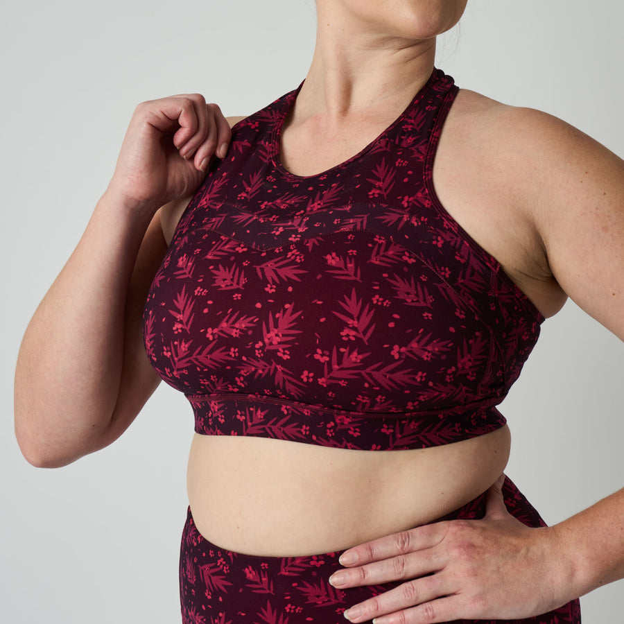 Uplift Crew Neck Sports Bra